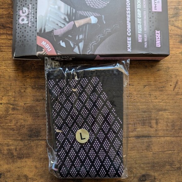 NWT Physix Gear Knee Compression Sleeve for Men & Women  Size Large - Picture 3 of 3